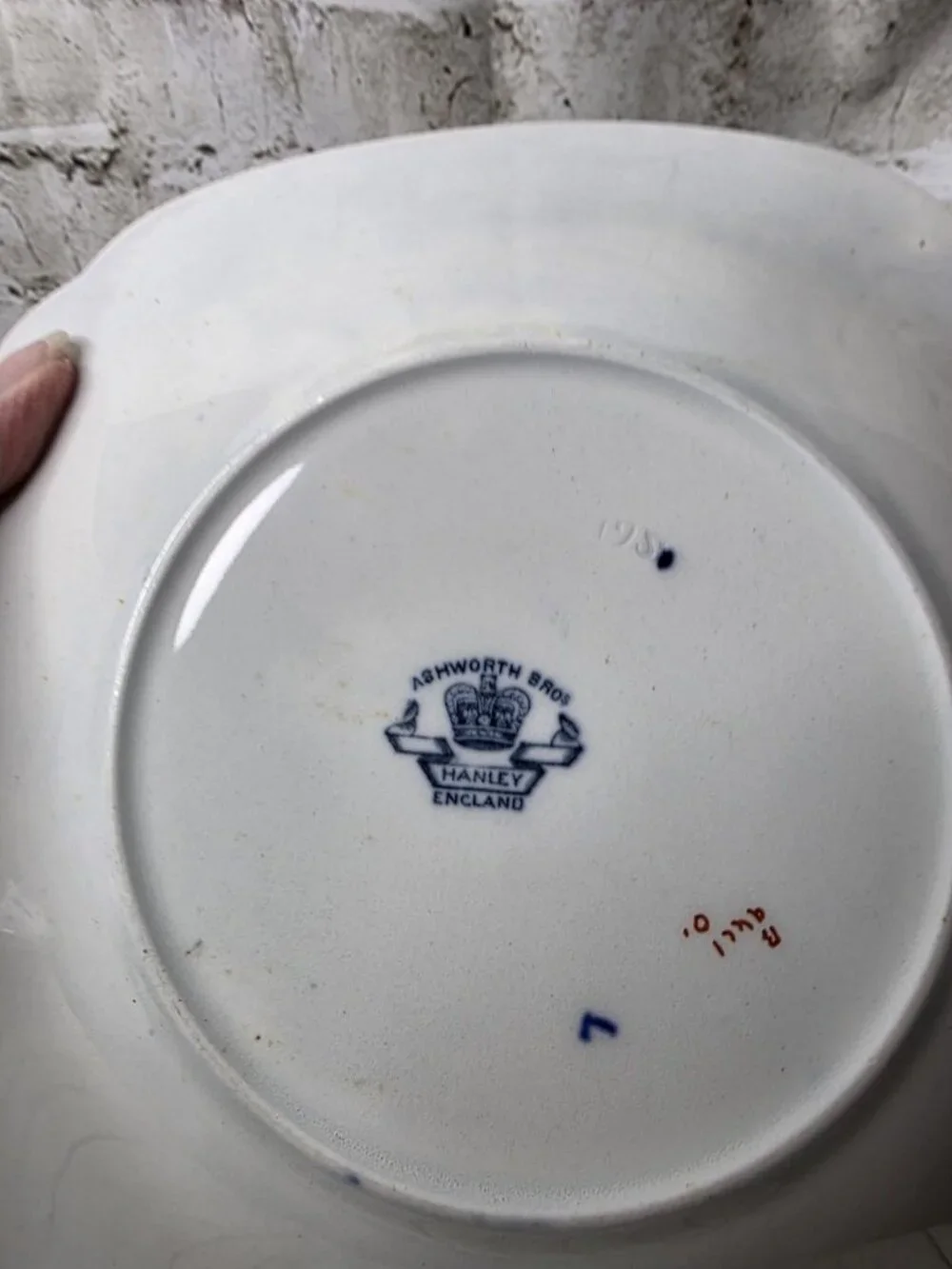 Vintage Ashworth Bros Hanley 10